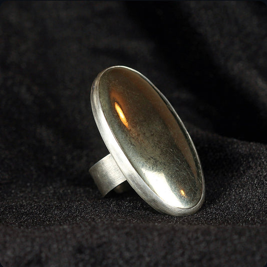 Polished Pyrite Mirror