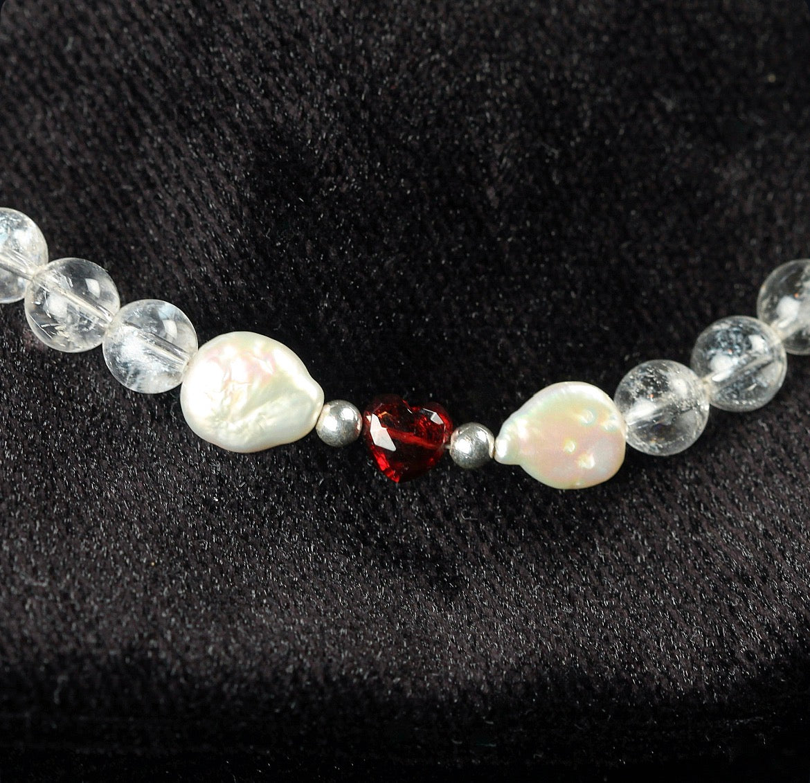 Garnet & Pearls