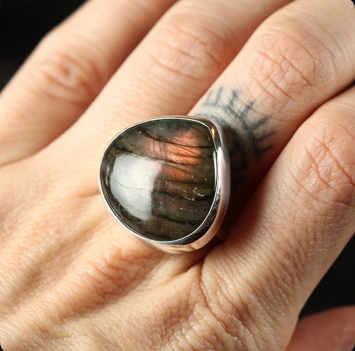Pink Labradorite