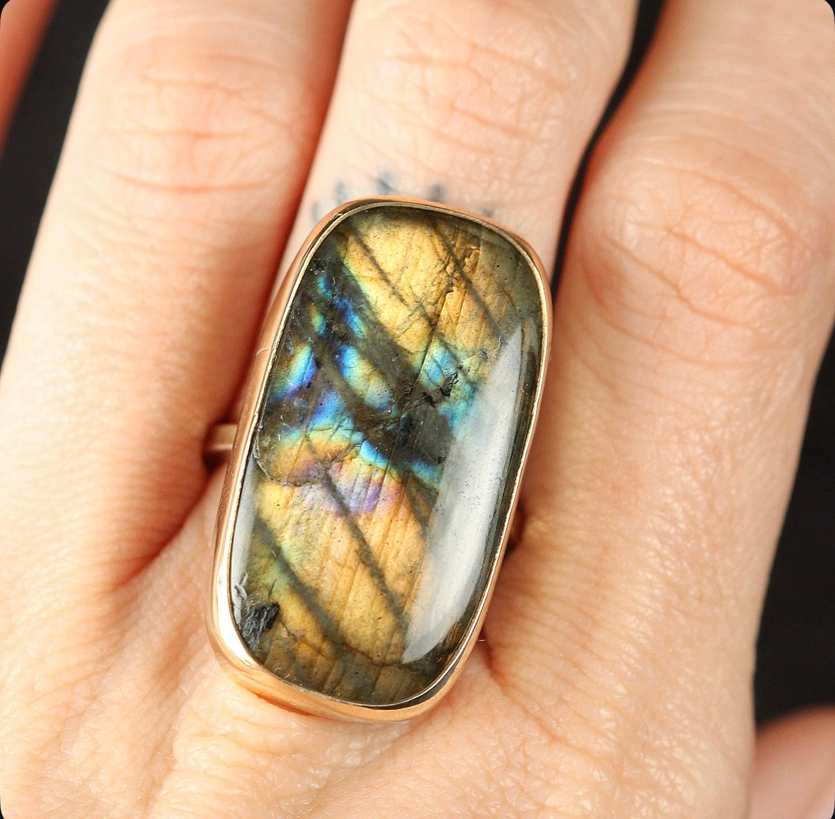 Golden Labradorite